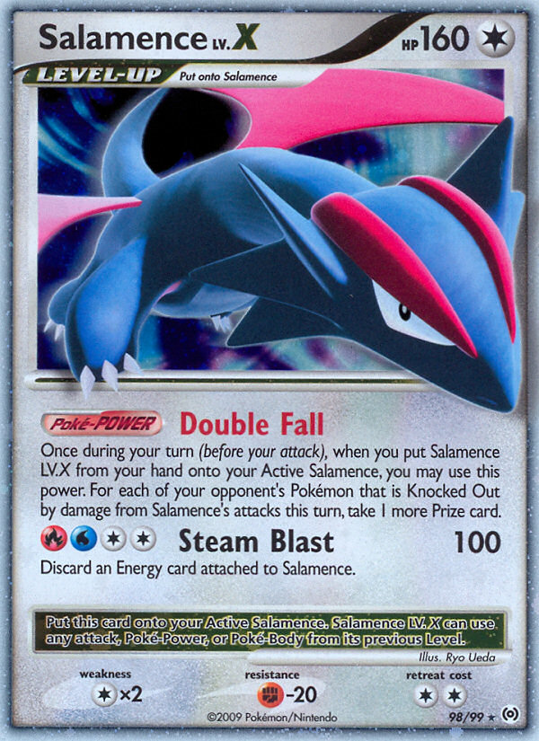 Arceus Set Salamence LV. X #98/99